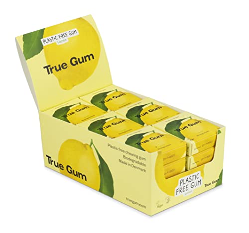 True Gum 24er Display: ZITRONE | Plastikfreier Kaugummi | Biologisch Abbaubar | Vegan | 24 x 21 g, 504 g True Gum 24er Display: ZITRONE | Plastikfreier Kaugummi | Biologisch Abbaubar | Vegan | 24 x 21 g, 504 g von True Gum