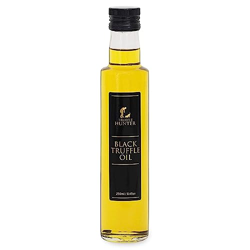 TruffleHunter – Schwarzes Trüffelöl – Natives Olivenöl extra zum Kochen & Würzen – 250 ml von TruffleHunter