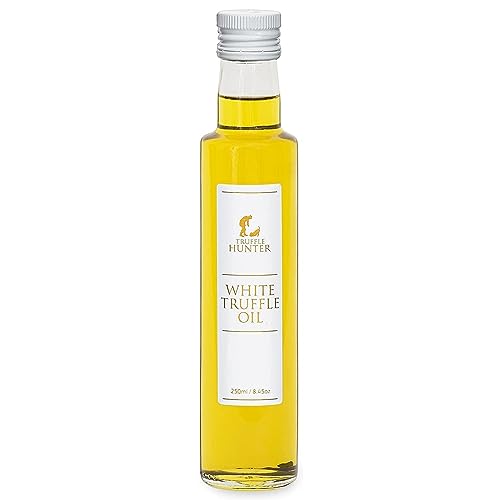 TruffleHunter – Weißes Trüffelöl – Natives Olivenöl extra zum Kochen & Würzen – 250 ml von TruffleHunter
