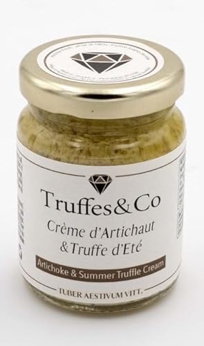 Truffles & Co - Artichoke cream with summer truffle - 2 x 90gr Glass Jars/Artischockencreme mit Sommertrüffel– 2 x 90 g Gläser Truffles & Co - Artichoke cream with summer truffle - 2 x 90gr Glass Jars/Artischockencreme mit Sommertrüffel– 2 x 90 g Gläser von Truffles & Co, Italia