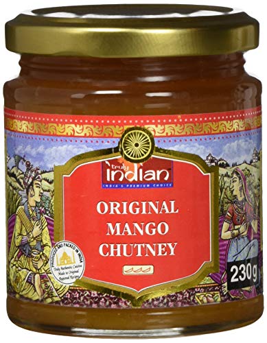 TRULY INDIAN Mango Chutney Original – Fruchtig-aromatische Fruchtpaste Als Dip Oder Fertigsauce Für Schnelle Gerichte – Indisch Kochen Mit Natürlichen Zutaten – 230 G TRULY INDIAN Mango Chutney Original – Fruchtig-aromatische Fruchtpaste Als Dip Oder Fertigsauce Für Schnelle Gerichte – Indisch Kochen Mit Natürlichen Zutaten – 230 G von Truly Indian