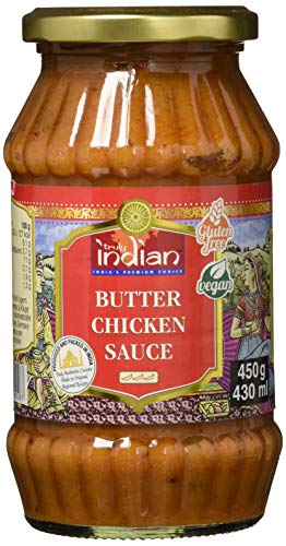 Truly Indian Butter Chicken Sauce – Mild-würzige Fertigsauce für schnelle Gerichte mit natürlichen Zutaten – Authentisch indisch kochen – Vegan & glutenfrei –3 x 450 g Truly Indian Butter Chicken Sauce – Mild-würzige Fertigsauce für schnelle Gerichte mit natürlichen Zutaten – Authentisch indisch kochen – Vegan & glutenfrei –3 x 450 g von Truly Indian