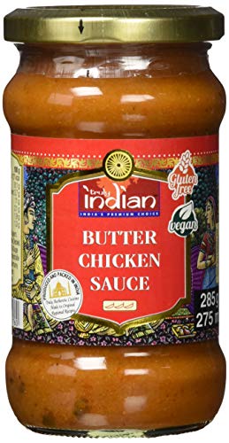 Truly Indian Butter Chicken Sauce – Mild-würzige Fertigsauce für schnelle Gerichte mit natürlichen Zutaten – Authentisch indisch kochen – Vegan & glutenfrei – 6 x 285 g Truly Indian Butter Chicken Sauce – Mild-würzige Fertigsauce für schnelle Gerichte mit natürlichen Zutaten – Authentisch indisch kochen – Vegan & glutenfrei – 6 x 285 g von Truly Indian