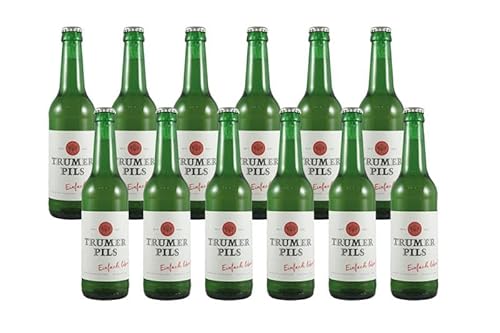 Trumer Pils Bier Paket - 12 x Trumer Pils 0,33l aus Österreich Salzburg - vielfach international ausgezeichnet - inkl. Mehrwegpfand von Trumer Pils