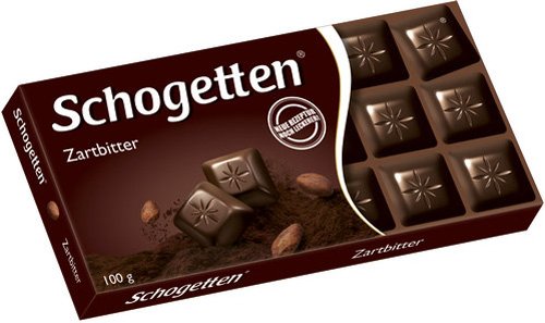 Schogetten Zartbitterschokolade (50% Kakao), 15er Pack (15 x 100 g) von Trumpf