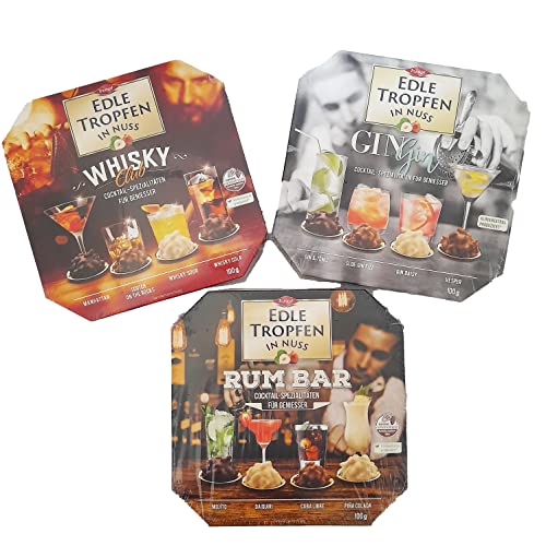 Trumpf Edle Tropfen In Nuss Whisky Club | Gin | Rum Bar Cocktail Spezialitäten Für Geniesser 3 x 100g Trumpf Edle Tropfen In Nuss Whisky Club | Gin | Rum Bar Cocktail Spezialitäten Für Geniesser 3 x 100g von Trumpf