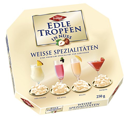 Trumpf Edle Tropfen in Nuss Weisse Spezialitten, 6er Pack (6 x 250 g) von Trumpf