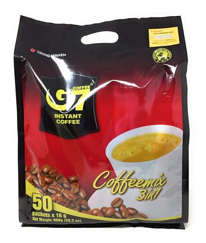 G7 3-in-1 Instant Coffee, 50 Sachets von Trung Nguyen