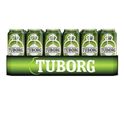 2 x Tuborg Pilsener aus Dänemark 24x 0,5L = 48 Dosen 4,9% Vol.-_EINWEG von Tuborg