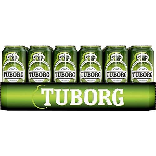 24 Dosen Tuborg Bier a 0,5L Liter Bier inc. 6.00€ EINWEG Pfand 24 Dosen Tuborg Bier a 0,5L Liter Bier inc. 6.00€ EINWEG Pfand von Tuborg