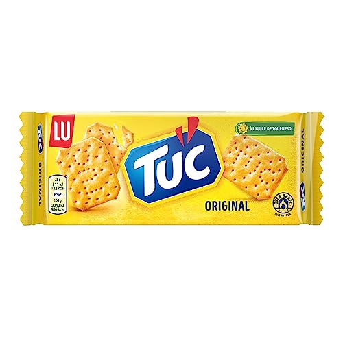 LU Tuc Crackers Original Salz-Crackers, 3 x 100 g von Tuc