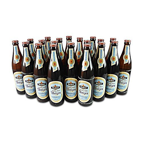 Tucher Helles Hefeweizen (20 Flaschen à 0,5 l / 5,2% vol.) von Tucher Traditionsbrauerei