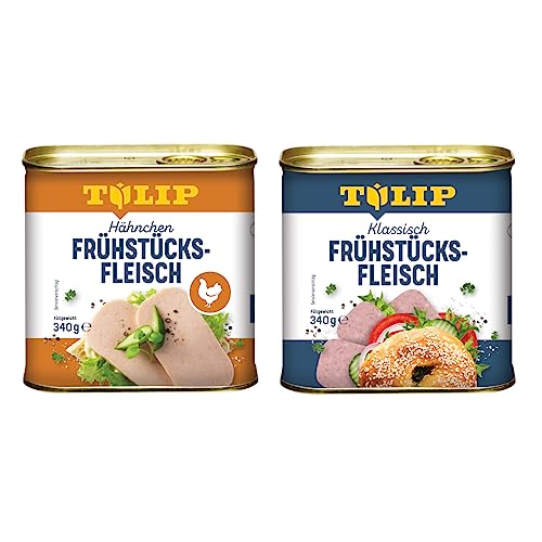 TULIP Frühstücksfleisch Bundle Schwein und Hähnchen 2x 340g von Tulip
