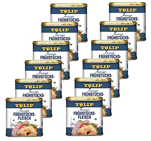 Tulip Frühstücks-Fleisch, 12er Pack (12 x 340 g Dose) von Tulip