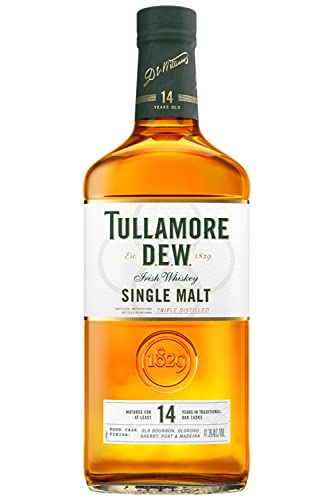 Tullamore DEW 14 Jahre Irish Whiskey mit Geschenkverpackung, 70cl von Tullamore Dew