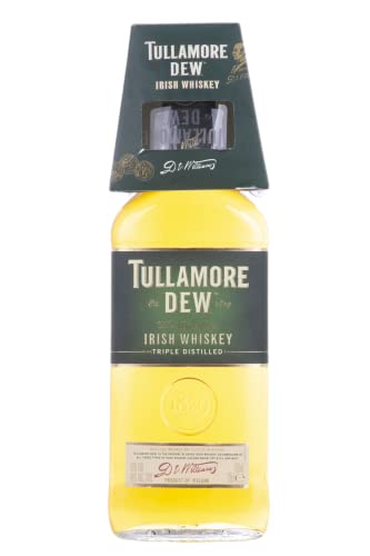 Tullamore Dew D.E.W. Irish Whiskey 40% Volume 0,7l mit Glas Whisky von Tullamore Dew