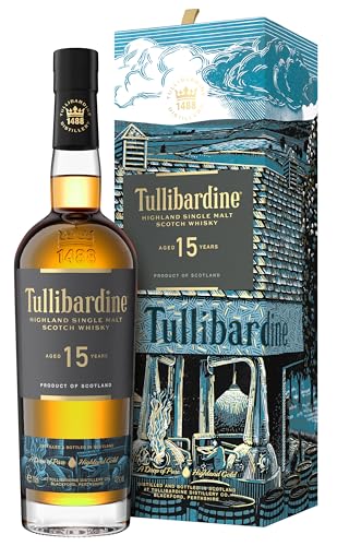 Tullibardine 15 Years Old Highland Single Malt Scotch Whisky (1 x 0.7 l) von Tullibardine