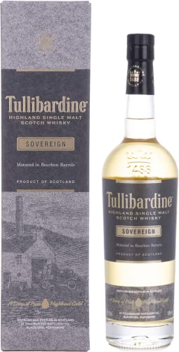 Tullibardine SOVEREIGN Highland Single Malt Scotch Whisky 43% Vol. 0,7l in Geschenkbox von Tullibardine