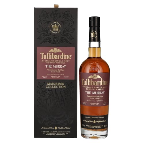 Tullibardine THE MURRAY The Marquess Collection Châteauneuf-du-Pape Finish 2008 46% Vol. 0,7l in Geschenkbox Tullibardine THE MURRAY The Marquess Collection Châteauneuf-du-Pape Finish 2008 46% Vol. 0,7l in Geschenkbox von Tullibardine