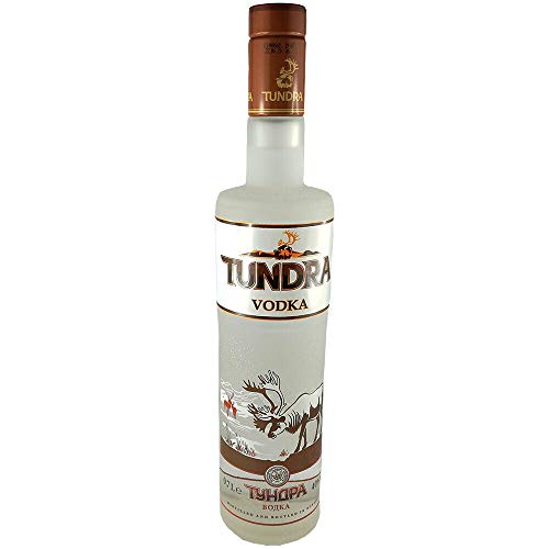 Vodka Tundra 0,7L russischer premium Wodka mit Getreidealkohol Alpha von Tundra Vodka