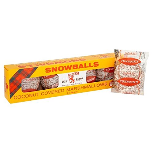 Tunnock's Schneebälle – 4 x 30 g. von Tunnock's