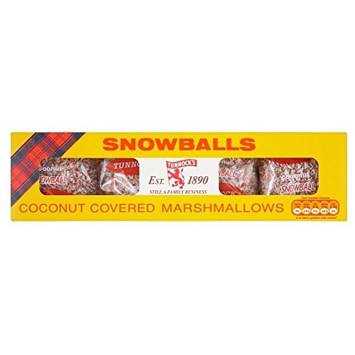 Tunnock Schneebälle (4 Pro Packung - 120G) von Tunnocks