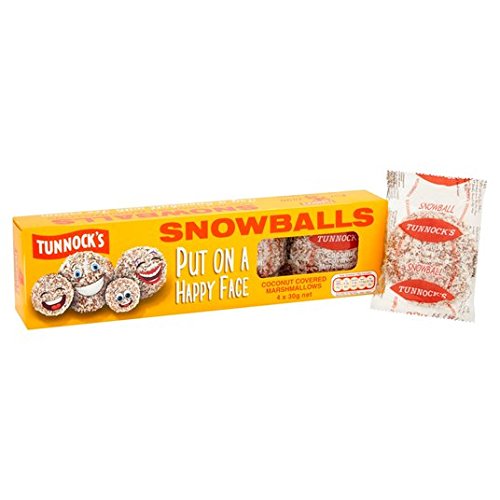 Tunnock die Schneebälle 4 x 30g von Tunnocks