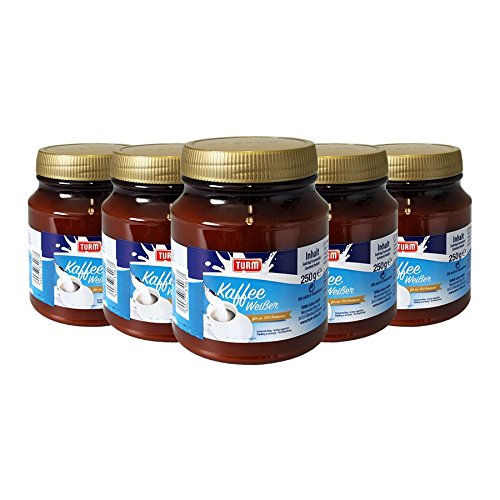 Turm Kaffeewei?er Pulver, 250 g 5er Pack Turm Kaffeewei?er Pulver, 250 g 5er Pack von Turm
