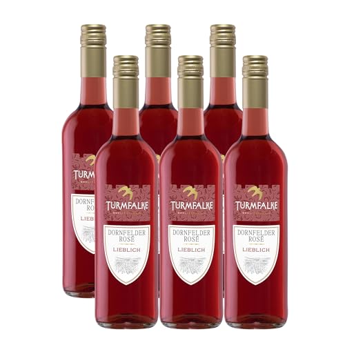 Turmfalke Dornfelder rosé Qualitätswein (6 x 0.75 l) von Turmfalke