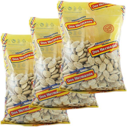 3x Dos Hermanos 'Geröstete Mandeln mit Salz' geschält, 500g 3x Dos Hermanos 'Geröstete Mandeln mit Salz' geschält, 500g von Turrones Dos Hermanos S.L.