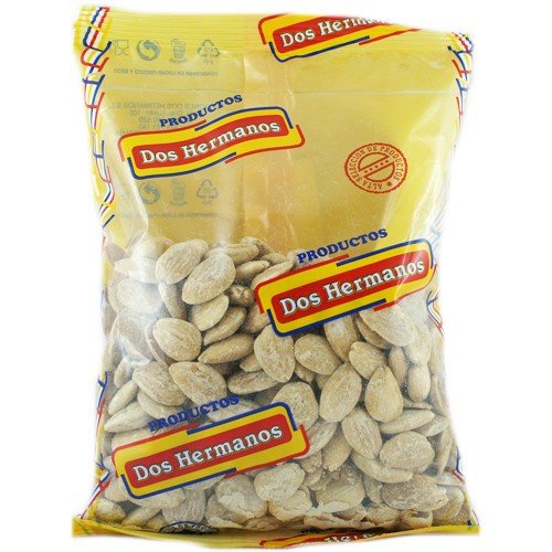 Dos Hermanos 'Geröstete Mandeln mit Salz' geschält, 500g Dos Hermanos 'Geröstete Mandeln mit Salz' geschält, 500g von Turrones Dos Hermanos S.L.