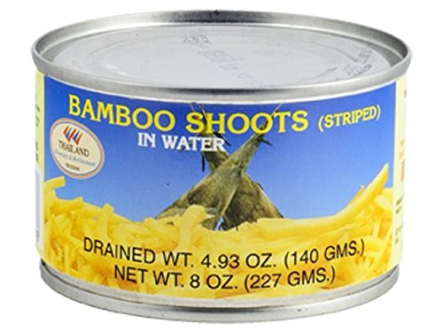 Bambussprossen (Streifen) - 227g, 1er Pack (1 x 227 g) von FOXCUP