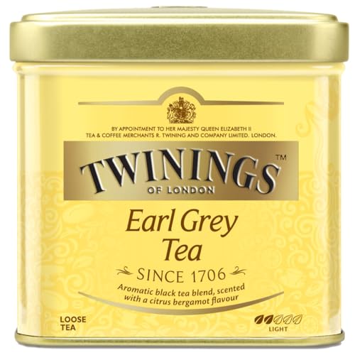 Twinings of London Hochwertiger Schwarzer Tee, Mit Bergamotte Aroma, Earl Grey, 500 gramm von Twinings