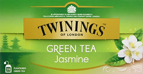 Twinings Grüner Jasmin Tee, Grüntee Traditionelle chinesische Mischung von Green Tea Jasmine mit dem delikaten Duft 3er Pack (3 x 45 g) von Twinings
