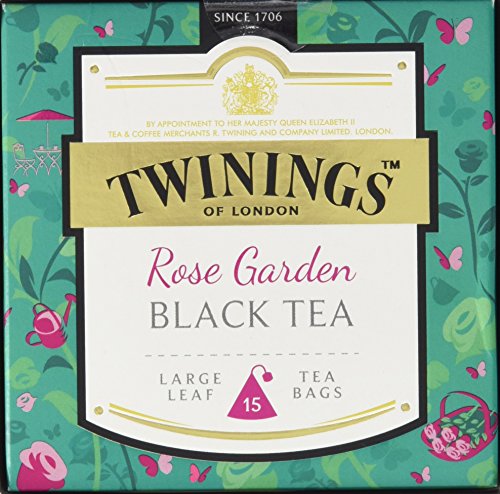 Twinings Rose Garden Black Tea, 2Er Pack (2 X 37,5 G) von Twinings