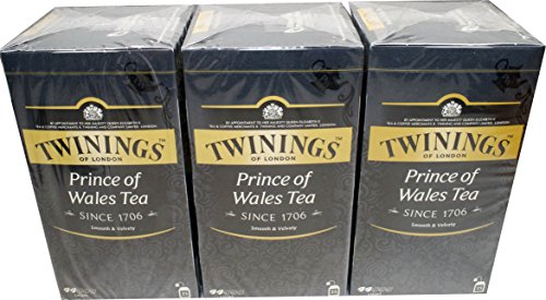 Twinings of London Prince of Wales 3 x 25 Teebeutel von Twinings