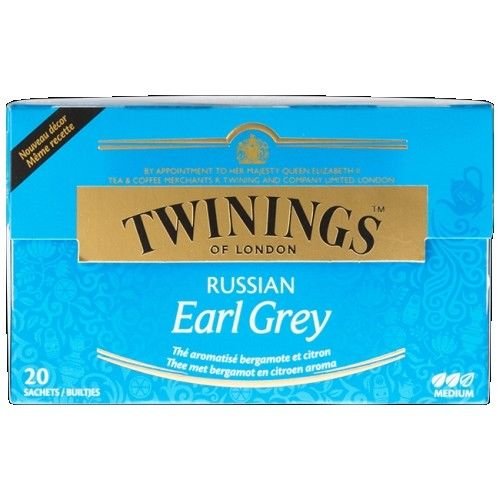 3 x Twinings Russian Earl Grey Black Tea (3 x 20 Stück) von Twinings