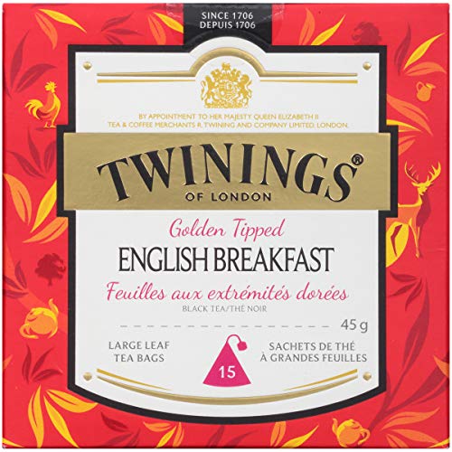 Geschenk-Box Sammlung 45G Twinings Tee - Golden Tipped Englisch Frühstück von Twinings