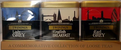 Twinings A Commemorative Collection of Loose Teas Earl Grey, English Breakfst, Lady Grey von Twinings