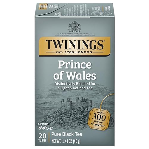 Twinings Classics, Prince of Wales Tea, 20 Tea Bags, 1.41 oz (40 g) 2.6 x 3 x 4.9 inches von Twinings