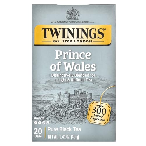 Twinings Classics, Prince of Wales Tea, 20 Tea Bags, 1.41 oz (40 g) 2.6 x 3 x 4.9 inches von Twinings