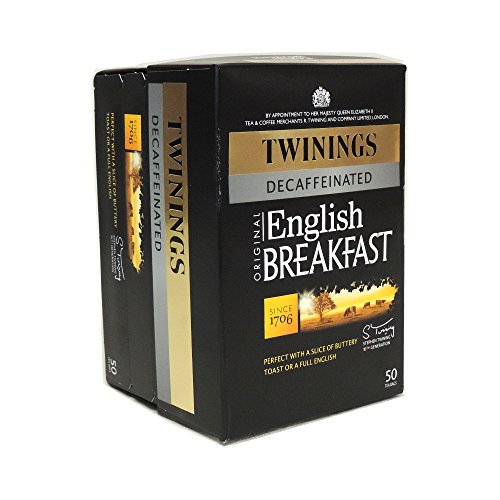 Twinings Decaffeinated English Breakfast 50 Btl. 125G von Twinings