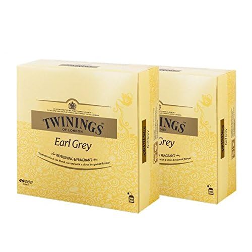 Twinings Earl Grey, 100 Teebeutel 2er Pack von Twinings