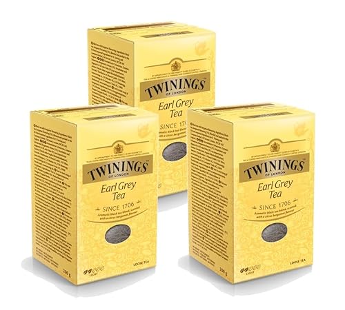 Twinings Earl Grey Tea, 200g loser Tee 3er Pack von Twinings