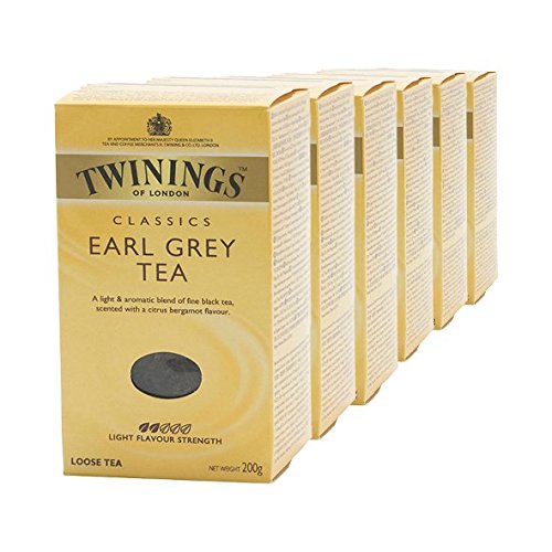 Twinings Earl Grey Tea, 200g loser Tee 6er Pack von Twinings