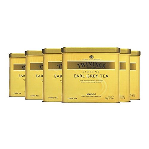 Twinings Earl Grey Tea, 500g Dose 6er Pack von Twinings