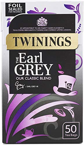 Twinings Earl Grey entkoffeiniert 50 Teebeutel 125g von Twinings