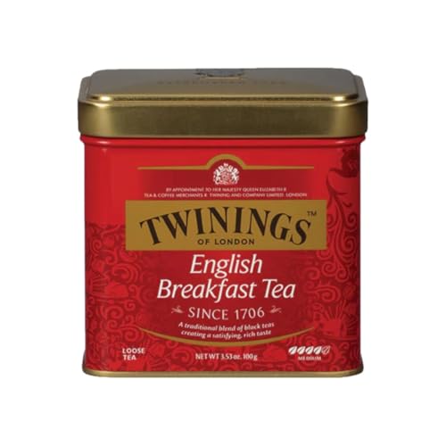 Twinings English Breakfast Tea, Loose Tea, 3.53 Ounce Tin von Twinings