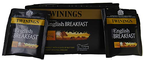 Twinings English Breakfast Tee 50 Stück vakuumierten Frischebeuteln von Twinings