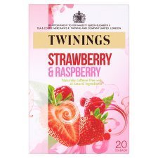 Twinings Erdbeere & Himbeere (4 Stück) 80 Teebeutel von Twinings